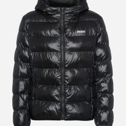 ΑΝΔΡΑΣ HUGO BOSS ΜΠΟΥΦΑΝ Famara-1 Black -ΓΥΝΑΙΚΑ ΡΟΥΧΑ ΠΑΝΩΦΟΡΙΑ Εκπτώσεις 0410AHUGO3150001 Black 3