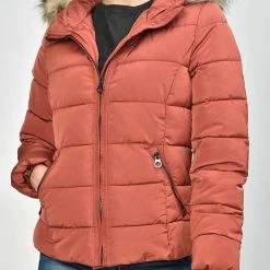 ΑΝΔΡΑΣ VERO MODA VMMOLLIE AW21 SHORT JACKET BOOS OrangeRed