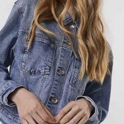 ΑΝΔΡΑΣ VERO MODA VMBRENDA LS DENIM JACKET MIX GA NOOS DenimBlue -ΓΥΝΑΙΚΑ ΡΟΥΧΑ ΠΑΝΩΦΟΡΙΑ Εκπτώσεις 3410AVERO3130016 DenimBlue 3
