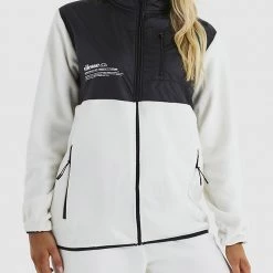 ΑΝΔΡΑΣ ELLESSE ΜΠΟΥΦΑΝ UNISEX SOLAROLO FZ JACKET OffWhite