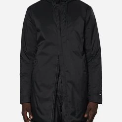 ΑΝΔΡΑΣ RAINS ΜΠΟΥΦΑΝ Padded Nylon Coat Black