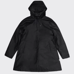 ΑΝΔΡΑΣ RAINS ΜΠΟΥΦΑΝ A-Line Jacket Black -ΓΥΝΑΙΚΑ ΡΟΥΧΑ ΠΑΝΩΦΟΡΙΑ Εκπτώσεις 3500ARAIN3140005 Black 3