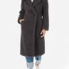ΑΝΔΡΑΣ UGG ΜΠΟΥΦΑΝ W GERTRUDE LONG TEDDY COAT DarkSlateGrey -ΓΥΝΑΙΚΑ ΡΟΥΧΑ ΠΑΝΩΦΟΡΙΑ Εκπτώσεις 3510A0UGG3120001 DarkSlateGrey 1