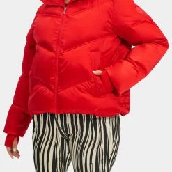 ΑΝΔΡΑΣ UGG ΜΠΟΥΦΑΝ Ronney Cropped Puffer Jacket Red