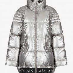 ΑΝΔΡΑΣ ARMANI EXCHANGE ΜΠΟΥΦΑΝ BLOUSON MetallicSilver