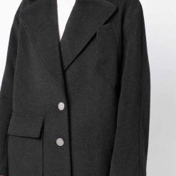 ΑΝΔΡΑΣ ARMANI EXCHANGE ΠΑΛΤΟ CAPPOTTO DarkGray -ΓΥΝΑΙΚΑ ΡΟΥΧΑ ΠΑΝΩΦΟΡΙΑ Εκπτώσεις 3510AARME3500001 DarkGray 3