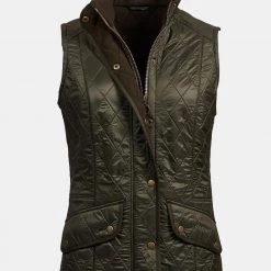 ΑΝΔΡΑΣ BARBOUR ΜΠΟΥΦΑΝ Cavalry Gilet Khaki -ΓΥΝΑΙΚΑ ΡΟΥΧΑ ΠΑΝΩΦΟΡΙΑ Εκπτώσεις 3510ABARB3110006 Khaki 3