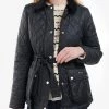 ΑΝΔΡΑΣ BARBOUR ΜΠΟΥΦΑΝ Trefoil Quilt Black