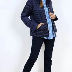 ΑΝΔΡΑΣ BETTY BARCLAY ΜΠΟΥΦΑΝ Jacket Wadding DarkBlue -ΓΥΝΑΙΚΑ ΡΟΥΧΑ ΠΑΝΩΦΟΡΙΑ Εκπτώσεις 3510ABETT3120022 DarkBlue 4
