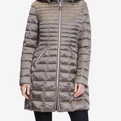 ΑΝΔΡΑΣ BETTY BARCLAY ΜΠΟΥΦΑΝ Jacket Wadding MetallicSilver