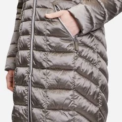 ΑΝΔΡΑΣ BETTY BARCLAY ΜΠΟΥΦΑΝ Jacket Wadding MetallicSilver -ΓΥΝΑΙΚΑ ΡΟΥΧΑ ΠΑΝΩΦΟΡΙΑ Εκπτώσεις 3510ABETT3120024 MetallicSilver 4