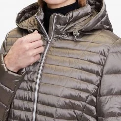 ΑΝΔΡΑΣ BETTY BARCLAY ΜΠΟΥΦΑΝ Jacket Wadding MetallicSilver -ΓΥΝΑΙΚΑ ΡΟΥΧΑ ΠΑΝΩΦΟΡΙΑ Εκπτώσεις 3510ABETT3120024 MetallicSilver 5