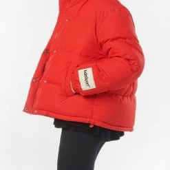 ΑΝΔΡΑΣ BODY ACTION WOMEN OVERSIZED PUFFER JACKET Red -ΓΥΝΑΙΚΑ ΡΟΥΧΑ ΠΑΝΩΦΟΡΙΑ Εκπτώσεις 3510ABODY3120002 Red 2