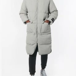 ΑΝΔΡΑΣ BODY ACTION UNISEX OVERSIZED LONGLINE PADDED COAT Gray -ΓΥΝΑΙΚΑ ΡΟΥΧΑ ΠΑΝΩΦΟΡΙΑ Εκπτώσεις 3510ABODY3500001 Gray 3