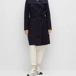 ΑΝΔΡΑΣ BOSS ΠΑΛΤΟ Cedandy 10238058 01 DarkBlue -ΓΥΝΑΙΚΑ ΡΟΥΧΑ ΠΑΝΩΦΟΡΙΑ Εκπτώσεις 3510ABOSS3500013 DarkBlue 5