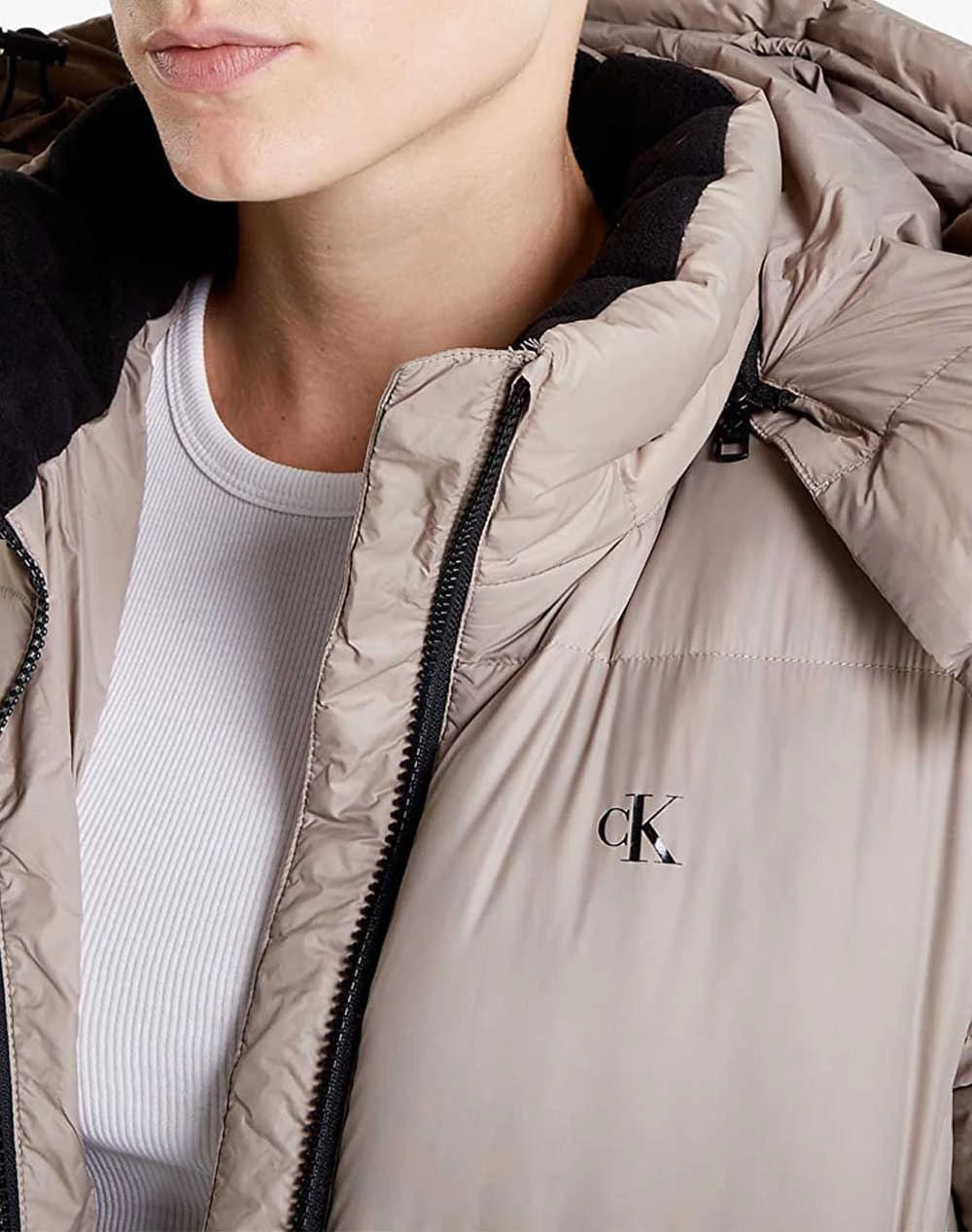 ΑΝΔΡΑΣ CALVIN KLEIN CK ΜΠΟΥΦΑΝ MW DOWN LONG PUFFER Biege 6 ΑΝΔΡΑΣ CALVIN KLEIN CK ΜΠΟΥΦΑΝ MW DOWN LONG PUFFER Biege - Image 4