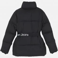 ΑΝΔΡΑΣ CALVIN KLEIN ΜΠΟΥΦΑΝ LOGO BELT WAISTED SHORT PUFFER Black -ΓΥΝΑΙΚΑ ΡΟΥΧΑ ΠΑΝΩΦΟΡΙΑ Εκπτώσεις 3510ACALV3120011 Black 2
