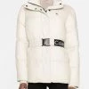 ΑΝΔΡΑΣ CALVIN KLEIN ΜΠΟΥΦΑΝ LOGO BELT WAISTED SHORT PUFFER OffWhite