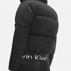 ΑΝΔΡΑΣ CALVIN KLEIN ΜΠΟΥΦΑΝ LOGO HEM SHORT PUFFER JACKET Black -ΓΥΝΑΙΚΑ ΡΟΥΧΑ ΠΑΝΩΦΟΡΙΑ Εκπτώσεις 3510ACALV3120012 Black 2