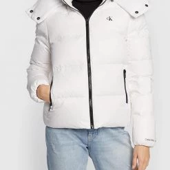 ΑΝΔΡΑΣ CALVIN KLEIN MONOLOGO MW LONG PUFFER OffWhite
