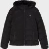 ΑΝΔΡΑΣ CALVIN KLEIN FAUX FUR MW FITTED SHORT PUFFER Black -ΓΥΝΑΙΚΑ ΡΟΥΧΑ ΠΑΝΩΦΟΡΙΑ Εκπτώσεις 3510ACALV3120019 Black 1