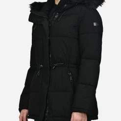 ΑΝΔΡΑΣ DKNY ΜΠΟΥΦΑΝ ΜΕ ΚΟΥΚΟΥΛΑ DKNY Black -ΓΥΝΑΙΚΑ ΡΟΥΧΑ ΠΑΝΩΦΟΡΙΑ Εκπτώσεις 3510ADKNY3120003 Black 3