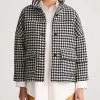 ΑΝΔΡΑΣ GANT ΜΠΟΥΦΑΝ D1. HOUNDSTOOTH CROPPED JACKET Black -ΓΥΝΑΙΚΑ ΡΟΥΧΑ ΠΑΝΩΦΟΡΙΑ Εκπτώσεις 3510AGANT3120018 Black 1
