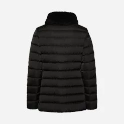 ΑΝΔΡΑΣ GEOX W BETTANIE LONG JKT - SATIN PO Black -ΓΥΝΑΙΚΑ ΡΟΥΧΑ ΠΑΝΩΦΟΡΙΑ Εκπτώσεις 3510AGEOX3150022 Black 2