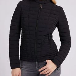 ΑΝΔΡΑΣ GUESS VONA JACKET ΜΠΟΥΦΑΝ ΓΥΝΑΙΚΕΙΟ Black