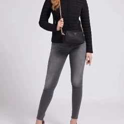 ΑΝΔΡΑΣ GUESS VONA JACKET ΜΠΟΥΦΑΝ ΓΥΝΑΙΚΕΙΟ Black -ΓΥΝΑΙΚΑ ΡΟΥΧΑ ΠΑΝΩΦΟΡΙΑ Εκπτώσεις 3510AGUES3120020 Black 4