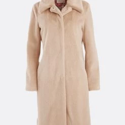 ΑΝΔΡΑΣ GUESS SIMONNE COAT ΜΠΟΥΦΑΝ ΓΥΝΑΙΚΕΙΟ Biege -ΓΥΝΑΙΚΑ ΡΟΥΧΑ ΠΑΝΩΦΟΡΙΑ Εκπτώσεις 3510AGUES3120034 Biege 3