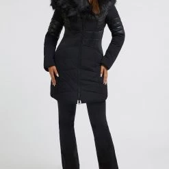 ΑΝΔΡΑΣ GUESS NEW OXANA JACKET ΜΠΟΥΦΑΝ ΓΥΝΑΙΚΕΙΟ Black -ΓΥΝΑΙΚΑ ΡΟΥΧΑ ΠΑΝΩΦΟΡΙΑ Εκπτώσεις 3510AGUES3120036 Black 3