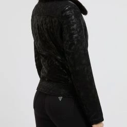 ΑΝΔΡΑΣ GUESS OLIVIA JACKET ΜΠΟΥΦΑΝ ΓΥΝΑΙΚΕΙΟ Black -ΓΥΝΑΙΚΑ ΡΟΥΧΑ ΠΑΝΩΦΟΡΙΑ Εκπτώσεις 3510AGUES3120037 Black 2