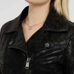 ΑΝΔΡΑΣ GUESS OLIVIA JACKET ΜΠΟΥΦΑΝ ΓΥΝΑΙΚΕΙΟ Black -ΓΥΝΑΙΚΑ ΡΟΥΧΑ ΠΑΝΩΦΟΡΙΑ Εκπτώσεις 3510AGUES3120037 Black 4