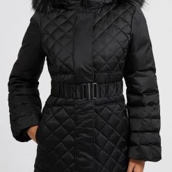 ΑΝΔΡΑΣ GUESS MARLENE DOWN JACKET ΜΠΟΥΦΑΝ ΓΥΝΑΙΚΕΙΟ TotalBlack -ΓΥΝΑΙΚΑ ΡΟΥΧΑ ΠΑΝΩΦΟΡΙΑ Εκπτώσεις 3510AGUES3120039 TotalBlack 3