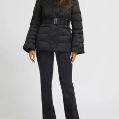 ΑΝΔΡΑΣ GUESS LAURIE DOWN JACKET ΜΠΟΥΦΑΝ ΓΥΝΑΙΚΕΙΟ Black -ΓΥΝΑΙΚΑ ΡΟΥΧΑ ΠΑΝΩΦΟΡΙΑ Εκπτώσεις 3510AGUES3120041 Black 3
