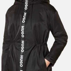 ΑΝΔΡΑΣ HUGO BOSS ΜΠΟΥΦΑΝ Fuyarina-1 Black -ΓΥΝΑΙΚΑ ΡΟΥΧΑ ΠΑΝΩΦΟΡΙΑ Εκπτώσεις 3510AHUGO3120001 Black 3