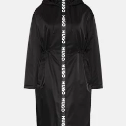 ΑΝΔΡΑΣ HUGO BOSS ΜΠΟΥΦΑΝ Fuyarina-1 Black -ΓΥΝΑΙΚΑ ΡΟΥΧΑ ΠΑΝΩΦΟΡΙΑ Εκπτώσεις 3510AHUGO3120001 Black 4