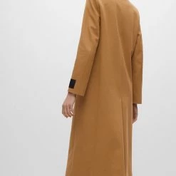 ΑΝΔΡΑΣ HUGO BOSS ΠΑΛΤΟ Mojeni Cinnamon -ΓΥΝΑΙΚΑ ΡΟΥΧΑ ΠΑΝΩΦΟΡΙΑ Εκπτώσεις 3510AHUGO3500003 Cinnamon 2