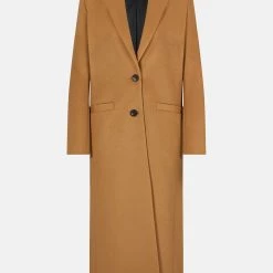 ΑΝΔΡΑΣ HUGO BOSS ΠΑΛΤΟ Mojeni Cinnamon -ΓΥΝΑΙΚΑ ΡΟΥΧΑ ΠΑΝΩΦΟΡΙΑ Εκπτώσεις 3510AHUGO3500003 Cinnamon 5