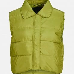 JJXX BY JACK&JONES ΑΝΔΡΑΣ JJXX JXELLINOR RECYCLE PADDED VEST SN ΜΠΟΥΦΑΝ ArmyGreen