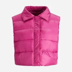 JJXX BY JACK&JONES ΑΝΔΡΑΣ JJXX JXELLINOR RECYCLE PADDED VEST SN ΜΠΟΥΦΑΝ Fuchsia