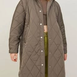 JJXX BY JACK&JONES ΑΝΔΡΑΣ JJXX JXTORA QUILTED HOOD JACKET SN SandyBrown