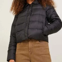 JJXX BY JACK&JONES ΑΝΔΡΑΣ JJXX JXELLINOR RECYLE PADDED JACKET SN ΜΠΟΥΦΑΝ Black