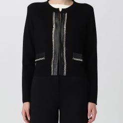 ΑΝΔΡΑΣ LIUJO WHITE WF2M16 GIACCA MAGLIA M/L CHAIN ROCK CHAIN ΣΑΚΑΚΙ ΓΥΝΑΙΚΕΙΟ Black