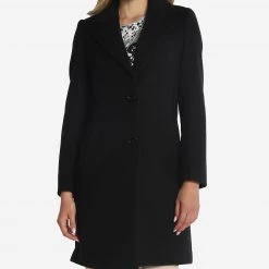 ΑΝΔΡΑΣ LIUJO WHITE WF2C56 CAPPOTTO RESCA NEW YORK RESCA T.F. ΠΑΛΤΟ ΓΥΝΑΙΚΕΙΟ TotalBlack