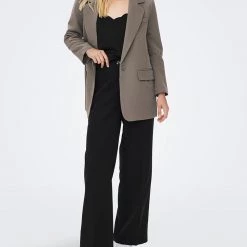 ΑΝΔΡΑΣ ONLY ΣΑΚΚΑΚΙ ONLLANA-BERRY L/S OVS BLAZER TLR NOOS Gray -ΓΥΝΑΙΚΑ ΡΟΥΧΑ ΠΑΝΩΦΟΡΙΑ Εκπτώσεις 3510AONLY3000004 Gray 3