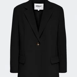 ΑΝΔΡΑΣ ONLY ΣΑΚΚΑΚΙ ONLMILIAN L/S BOYFRIEND BLAZER CC TLR Black -ΓΥΝΑΙΚΑ ΡΟΥΧΑ ΠΑΝΩΦΟΡΙΑ Εκπτώσεις 3510AONLY3000007 Black 5