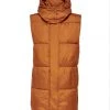 ΑΝΔΡΑΣ ONLY ΜΠΟΥΦΑΝ ΑΜΑΝΙΚΟ ONLDEMY PADDED WAISTCOAT OTW NOOS Brown -ΓΥΝΑΙΚΑ ΡΟΥΧΑ ΠΑΝΩΦΟΡΙΑ Εκπτώσεις 3510AONLY3110008 Brown 1