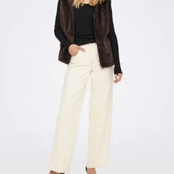 ΑΝΔΡΑΣ ONLY ΓΙΛΕΚΟ ONLMALOU FAUX FUR WAISTCOAT CC OTW Chocolate -ΓΥΝΑΙΚΑ ΡΟΥΧΑ ΠΑΝΩΦΟΡΙΑ Εκπτώσεις 3510AONLY3110011 Chocolate 4